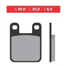 Brake pads NOVASCOOT FT4015 / MCB535 SINTERED