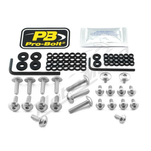 PRO BOLT Apdailų varžtų rinkinys Yamaha YZF-R6 600cc 17-20