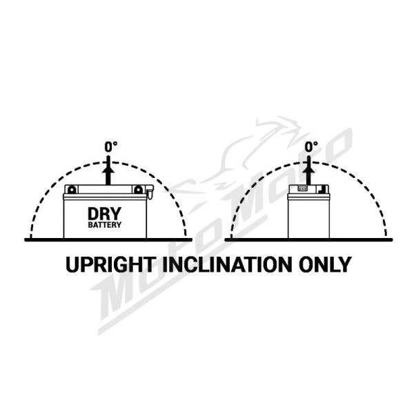 TECNIUM Battery Conventional with Acid Pack - BB12A-B 12V 12Ah