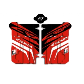 BLACKBIRD Dream Graphic 4 radiatoriaus grotelių lipdukų rinkinys Honda CRF 250 2014-2017