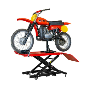 Biketec workshop hydraulic platform lift 1350 x 500 mm