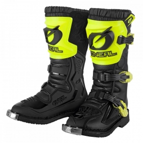 Oneal Rider Neon Yellow Youth Motocross Boots