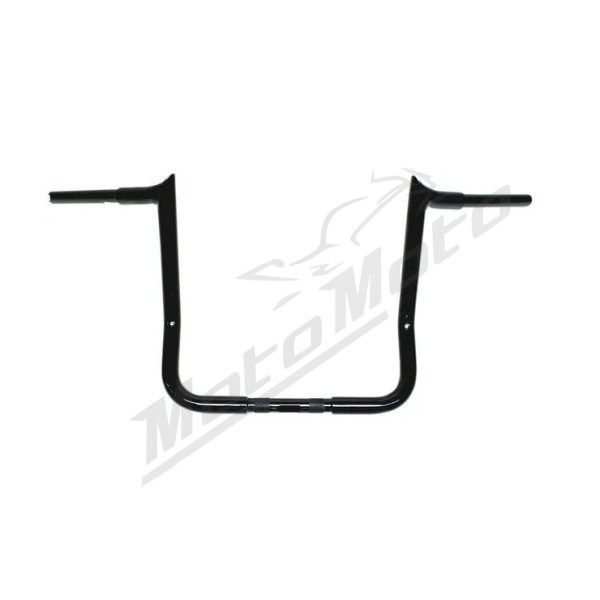MAGNUM SHIELDING Viking Handlebar Black 89.5x30.5cm Harley Davidosn FLH / FLHT / FLHTC / FLHTCUL / FLHXS / FKGXSE 1340/1977 96-24