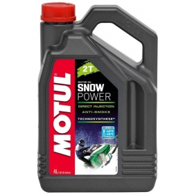 MOTUL SNOWPOWER SEMI-SYNTHETIC ENGINE OIL 2T 4L