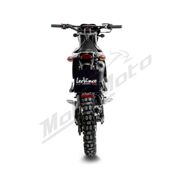 LEOVINCE X-FIGHT Carbon Fiber / Stainless Steel Slip-On Muffler Rieju MRT 50 21-23 