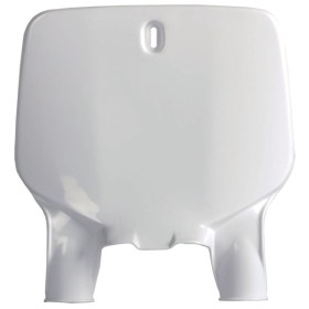 Front number plate white CEMOTO KAWASAKI KX 125-250cc 1996-2002