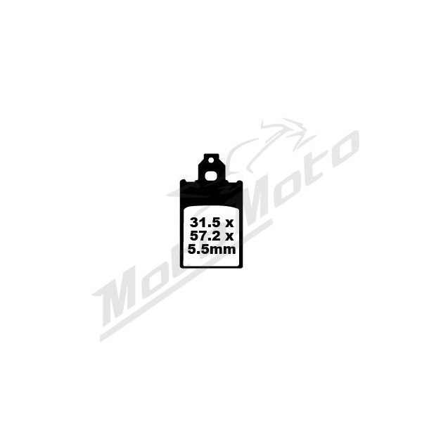 EBC SFA Brake Pads PIAGGIO FREE 50cc 95-01
