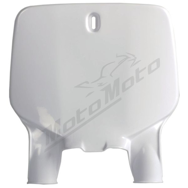 Front number plate white CEMOTO KAWASAKI KX 125-250cc 1996-2002