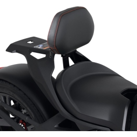 SHOW CHROME Quick-Detach Backrest CAN AM RYKER 600-900 19-24
