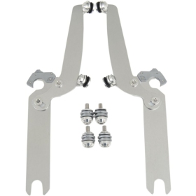 MEMPHIS SHADES HD Sportshield Trigger-Lock Complete Mount Kit Harley Davidson FLS / FLST / FLSTC / FLSTCI / FLSTF / FLSTN 1340-1800 86-17