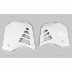 UFO White Radiator Covers For Yamaha YZ 125cc 87-88