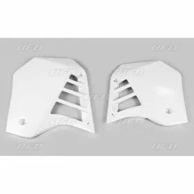 UFO White Radiator Covers For Yamaha YZ 125cc 87-88