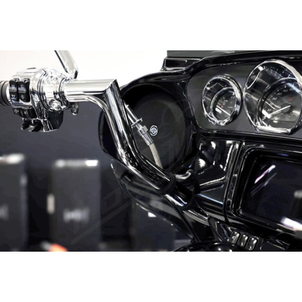 FAT BAGGERS Trosų ir laidų prailginimo kompl. 33-35,5cm aukščio vairams Harley Davidson FLHX / FLHXSE / FLHXU 1923-1977cc 23-25