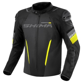 SHIMA SOLID 2.0 MEN Tekstilinė Striukė Juoda / Geltona