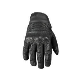 PANDO MOTO ONYX 02 Odinės pirštinės juodos