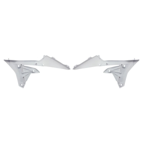 Radiator plastics white CEMOTO YAMAHA WR / YZ 250-450cc 2014-2019
