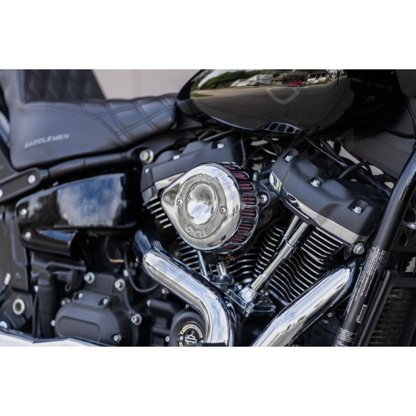 S&S CYCLE Stealth Air Cleaner Cover Harley Davidson FLDE / FLFB / FLFBS / FLHC 1750-1977cc 17-23