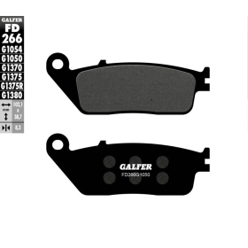 GALFER Brake Pad Orcanic Benelli / BMW / Cagiva / CFMoto / Honda / Kawasaki / Kymco / Suzuki / Triumph / Yamaha 125-1800cc 88-25
