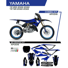 UFO Stickers set Yamaha YZ 125-250 2022