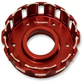 TRASK Billet Clutch Basket Harley Davidson FLD / FLHT / FLHX / FLSTC / FXCW / FXDF 1584-1800cc  06-17
