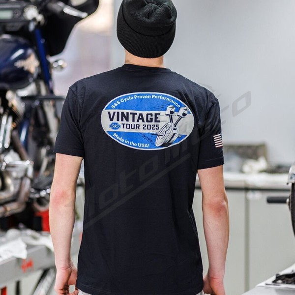 S&S CYCLE Vintage Tour T-Shirt