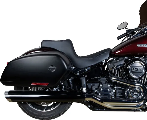 DRAG SPECIALTIES SEATS Predator III Seat Harley Davidson FLSB / FXLR / FXLRS / FXLRST 1750-1923cc 18-26