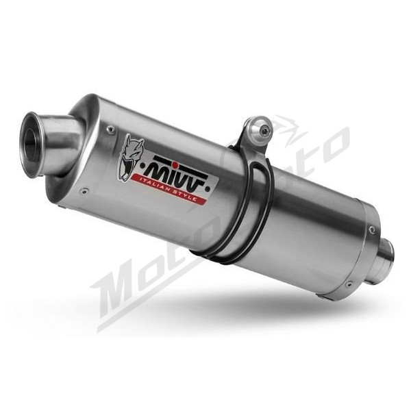 MIVV Oval Classic Slip-on Stainless Steel Honda XL650V Transalp 05-06