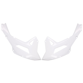 Radiator covers white CEMOTO HONDA CRF 450cc 2022-2023