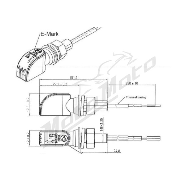 DAYTONA D-LIGHT MINI1 universal turn signals 2pcs