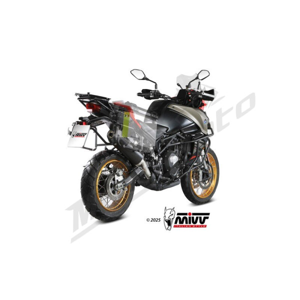 MIVV Oval Slip-On QJ Exhaust Motor SRT 800 2024