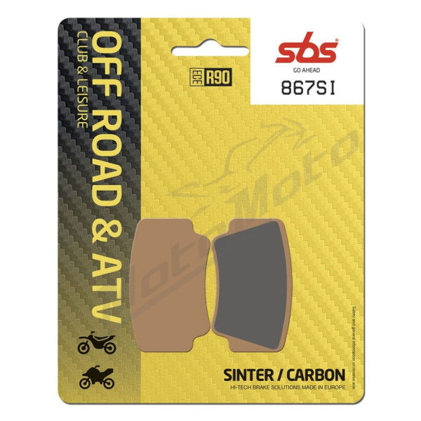SBS SI Offroad 867SI stabdžių trinkelės KTM SX 450-505cc 08-12