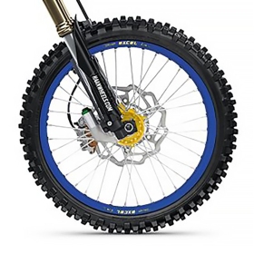 HAAN WHEELS Complete Front Wheel Tubeless - 21x2,15 x 36 spokes 
