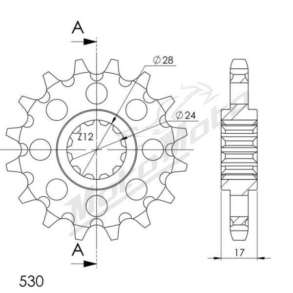 Supersprox / JT Front sprocket 295.16