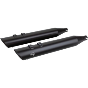 S&S CYCLE Slash Cut Slip-On Mufflers Harley Davidson FLHR / FLHRC / FLHRCI 1340-1800cc 95-17