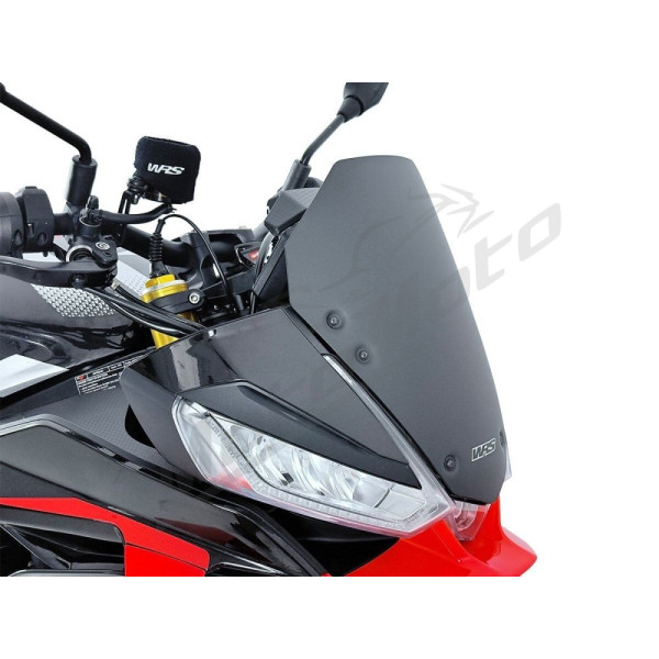 WRS Sport Priekinis stiklas Matinė Juoda Aprilia Tuono V4 1100RR ABS 2025