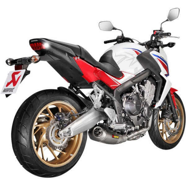 AKRAPOVIC Racing Line Exhaust System Stainless Steel / Titanium Honda CB / CBR 650F 14-16