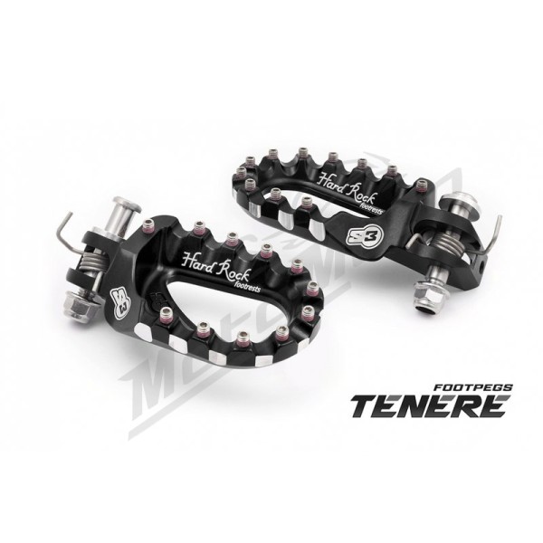 S3 Hard Rock Footrests Yamaha Tenere 700 20-24