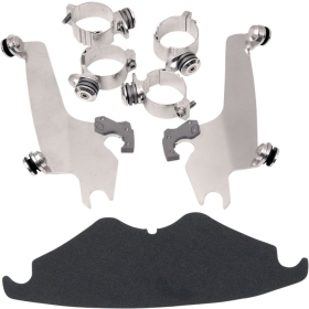 MEMPHIS SHADES HD Sportshield Trigger-Lock Complete Mount Kit Harley Davidson VRSCA / VRSCAW / VRSCB 1130-1250 02-11