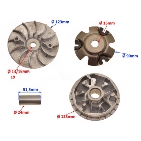 Variator kit HONDA 125-150cc 4T 2000-2012