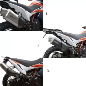 HP CORSE 4-Track Silencer KTM 890 ADVENTURE 2021-2024