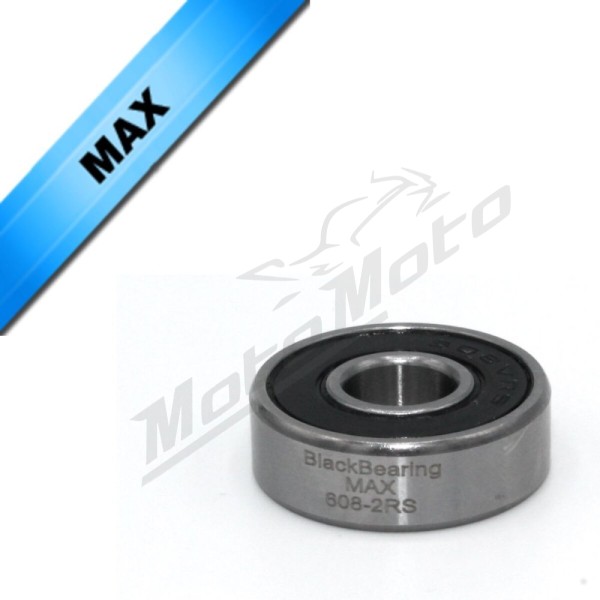 BLACK BEARING Mountain Bike Pivot Bearing MAX 8x22x7 mm 608-2RS
