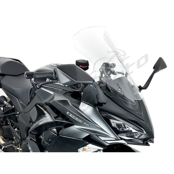 WRS KA014T CAPONORD Priekinis stiklas Skaidrus Kawasaki Ninja / Z 1000cc 17-23