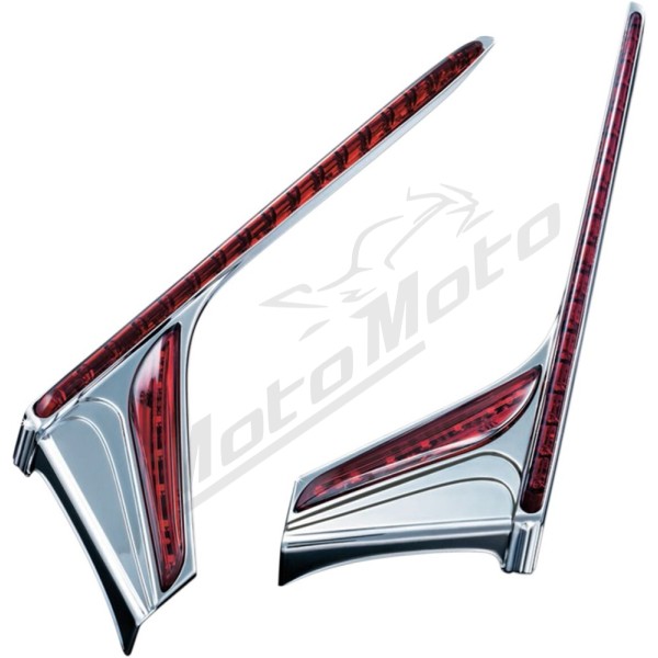 KURYAKYN LED Vertical Rear Run-Brake Light Strip Honda GL 1800 12-17