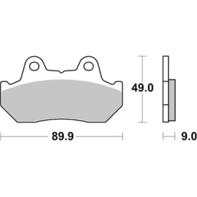  Sbs Brakepads 127HF Ceramic Honda 