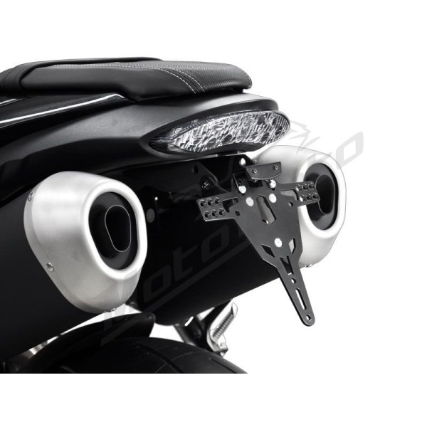 ZIEGER PRO License Plate Holder Type C Triumph Speed Triple 1050 16-19