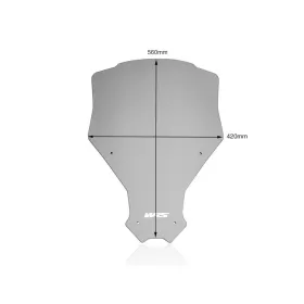 WRS HO028F CAPONORD Priekinis stiklas Tamsintas 75% Honda CRF 1100L ABS 20-25