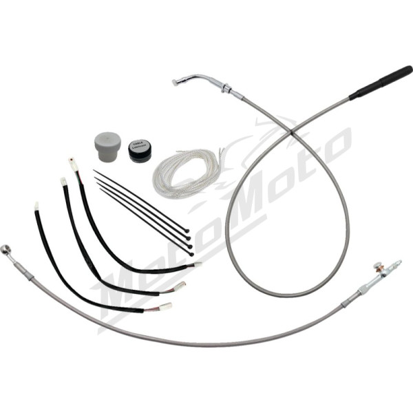 FAT BAGGERS INC. EZ Install Kit 25.5cm / 28cm / 30.5cm high handlebars Harley Davidson 1923-977cc 23-25