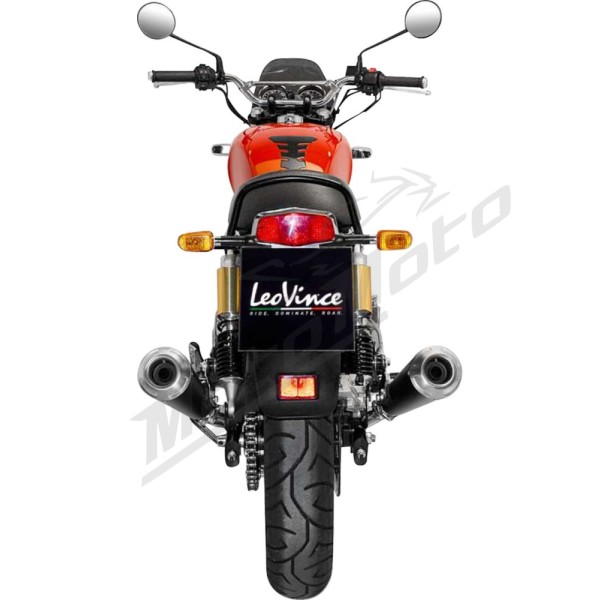 LEOVINCE GP Racer Slip-On Muffler ROYAL ENFIELD 650 19-24
