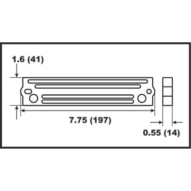 Perf anods variklio tvirtinimo dalis Suzuki/Tohatsu/J/E/Mercury