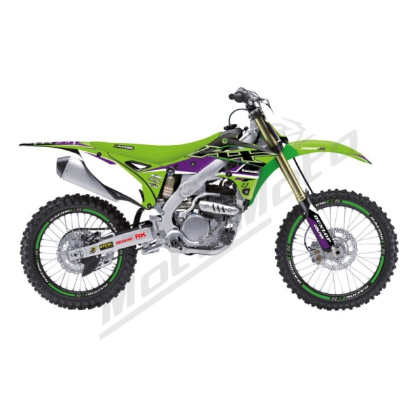BLACKBIRD RACING Dream 5 Graphic Kit Kawasaki KX 250cc 13-16